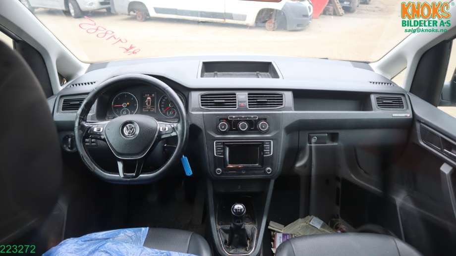 VW Caddy 2015-2020 (Type III, Fase 3) , Motorkode: CUUD;DFSD, Girkassekode: QYF