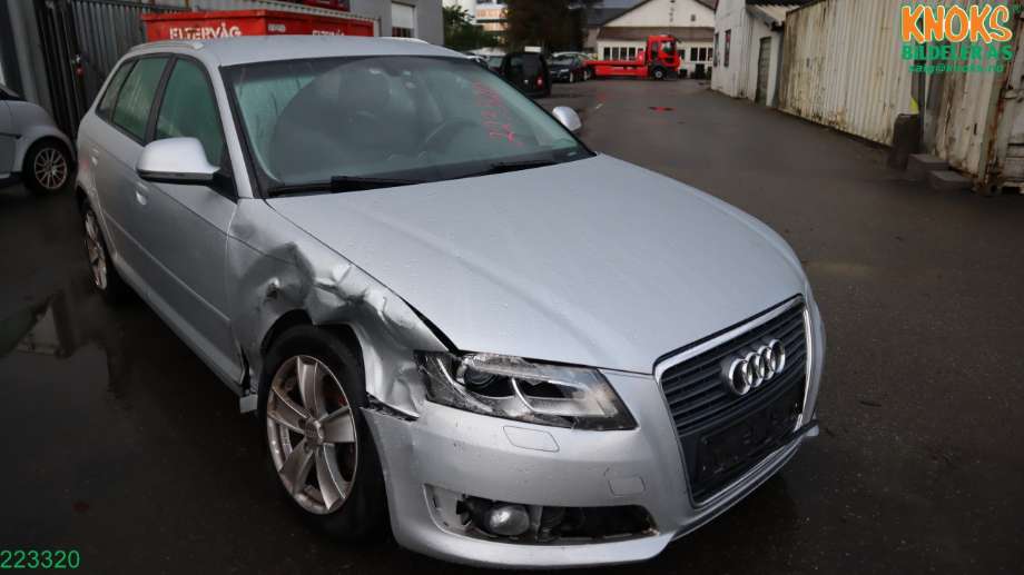 Audi A3 2009-2012 (Type II, Fase 2) , Motorkode: CAYC, Girkassekode: LUB
