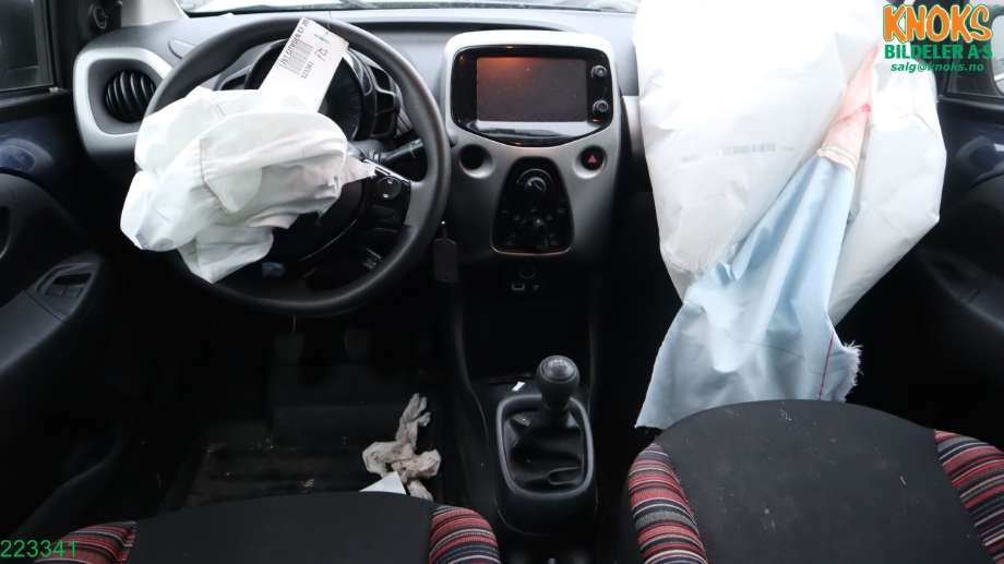 Citroën C1 2014-->> (Type II) , Motorkode: CFB, Girkassekode: 