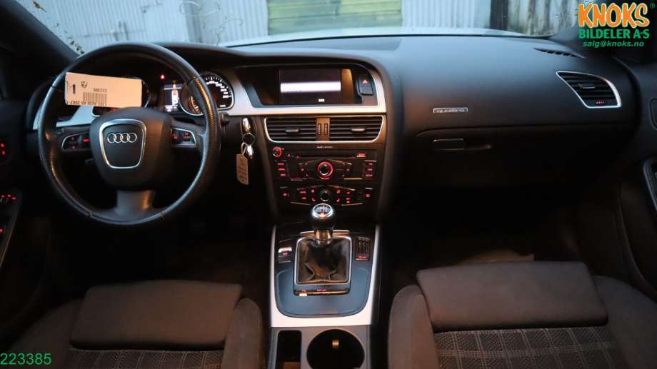 Audi A5 2007-2016 (Type I) , Motorkode: CAHA, Girkassekode: LLR