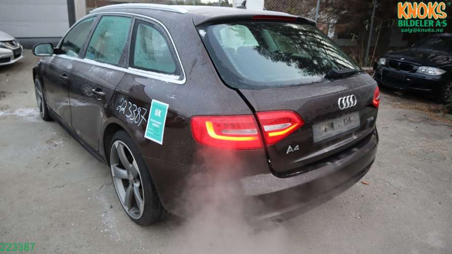 Audi A4 2007-2014 (Type IV) (B8) (B8), Motorkode: CDHA, Girkassekode: NDS