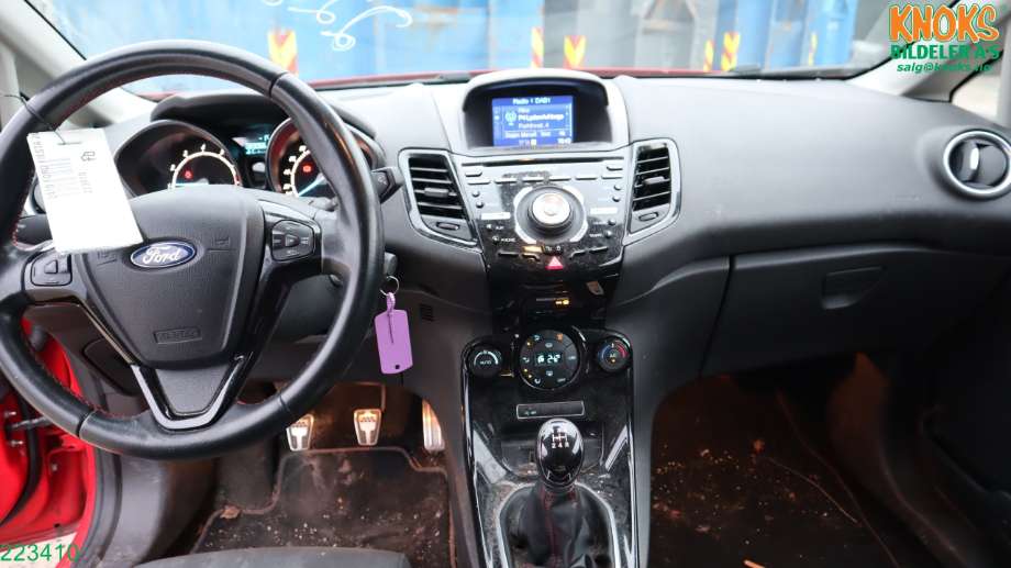 Ford Fiesta 2013-2017 (Type VI, Fase 2) , Motorkode: YYJA;YYJB, Girkassekode: 