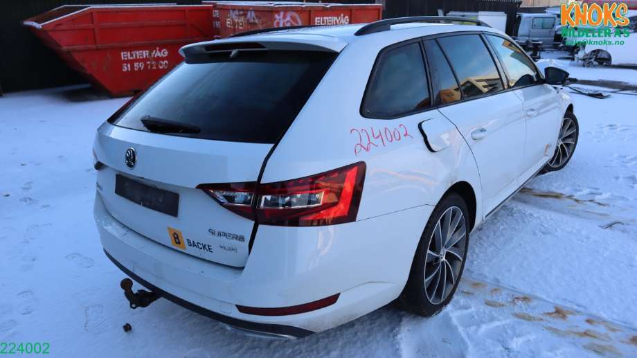 Škoda Superb 2015-->> (Type III) , Motorkode: DFHA, Girkassekode: TCX