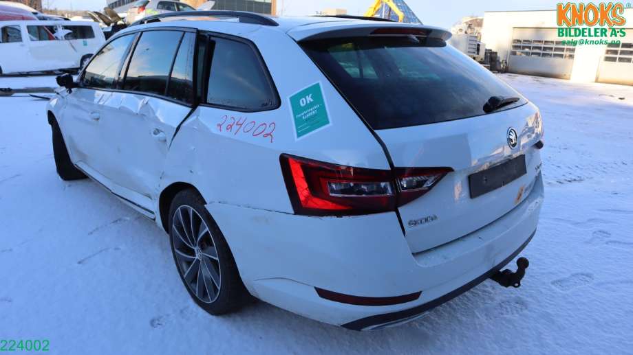 Škoda Superb 2015-->> (Type III) , Motorkode: DFHA, Girkassekode: TCX