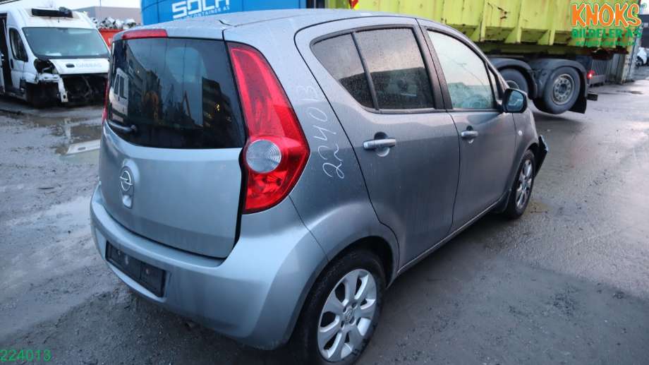Opel Agila 2008-2013 , Motorkode: K12B, Girkassekode: OED