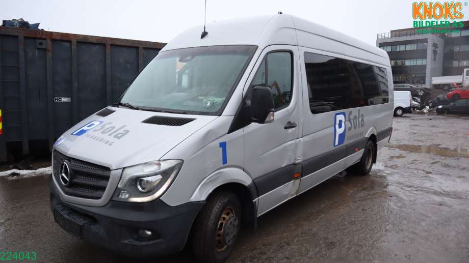 Mercedes Sprinter 2013-2018 (Fase 2) (906) (906), Motorkode: OM651.955, Girkassekode: 