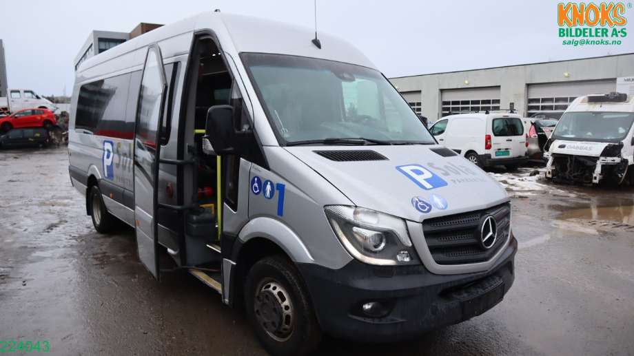 Mercedes Sprinter 2013-2018 (Fase 2) (906) (906), Motorkode: OM651.955, Girkassekode: 