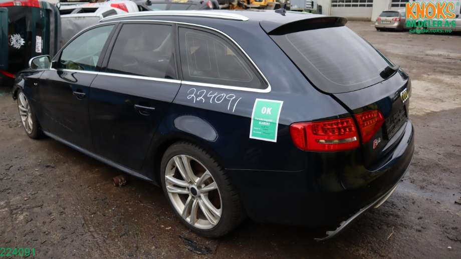 Audi A4 2007-2014 (Type IV) (B8) (B8), Motorkode: CAKA, Girkassekode: LJD
