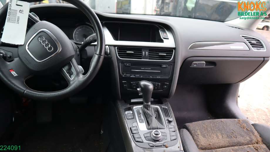 Audi A4 2007-2014 (Type IV) (B8) (B8), Motorkode: CAKA, Girkassekode: LJD