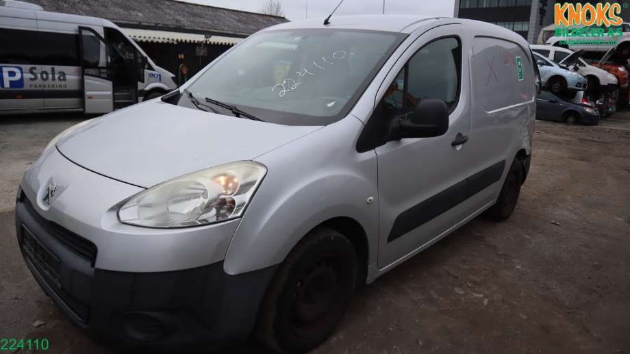 Peugeot Partner 2008-2015 (Type II, Fase 1) , Motorkode: 9HF, Girkassekode: