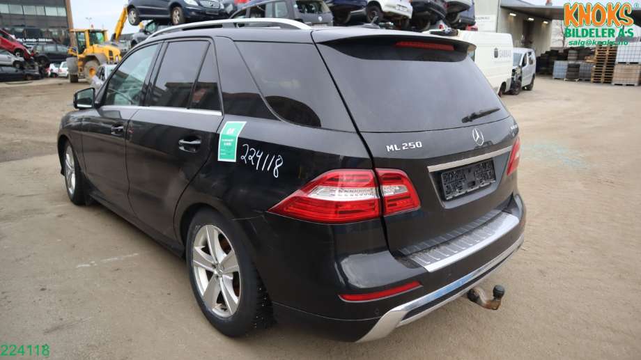 Mercedes ML 2011-2015 (Fase 1) (W166) (W166), Motorkode: OM651.960, Girkassekode: