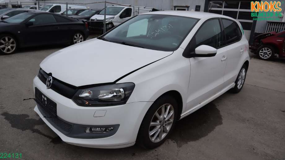 VW Polo 2009-2014 (Type V, Fase 1) , Motorkode: CFWA, Girkassekode: MNY