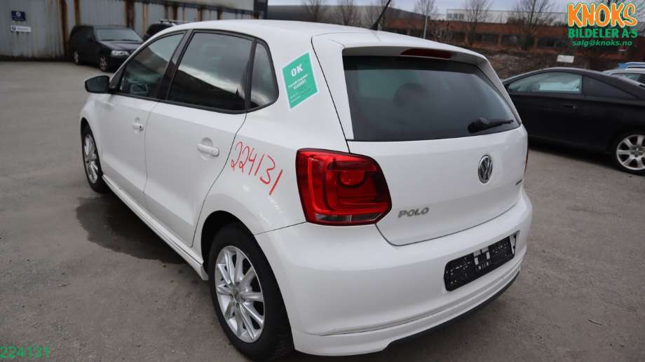 VW Polo 2009-2014 (Type V, Fase 1) , Motorkode: CFWA, Girkassekode: MNY