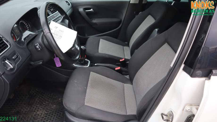 VW Polo 2009-2014 (Type V, Fase 1) , Motorkode: CFWA, Girkassekode: MNY