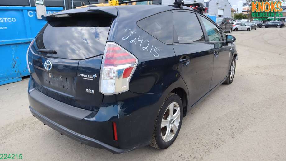 Toyota Prius +7 2012-2020 (Type III) (stasjonsvogn) (stasjonsvogn), Motorkode: 2ZR-FXE, Girkassekode: 