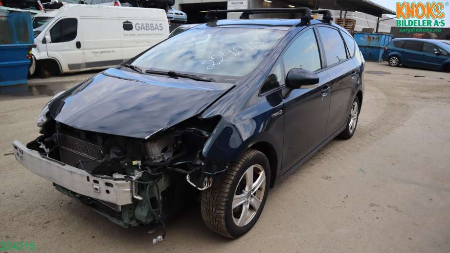 Toyota Prius +7 2012-2020 (Type III) (stasjonsvogn) (stasjonsvogn), Motorkode: 2ZR-FXE, Girkassekode: 