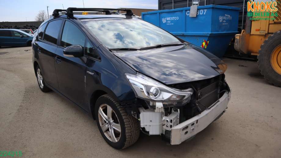 Toyota Prius +7 2012-2020 (Type III) (stasjonsvogn) (stasjonsvogn), Motorkode: 2ZR-FXE, Girkassekode: 