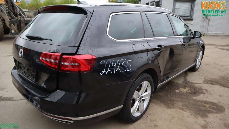 VW Passat 2015-2019 (Fase 1) (B8) (B8), Motorkode: CUKC, Girkassekode: SCB