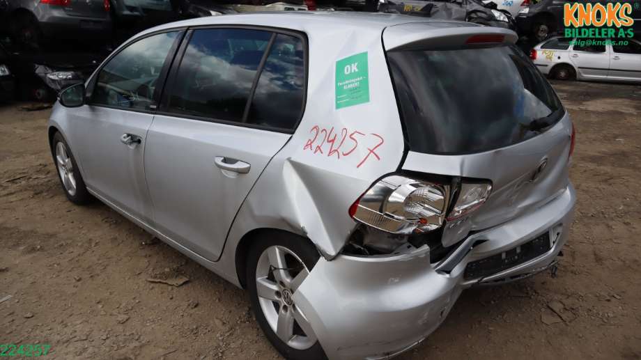 VW Golf VI 2008-2012 , Motorkode: CAYC, Girkassekode: 