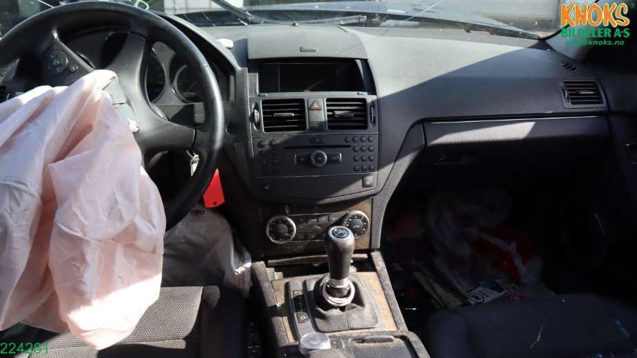 Mercedes C-Klasse 2007-2011 (Fase 1) (W204) (W204), Motorkode: OM651.913, Girkassekode: 
