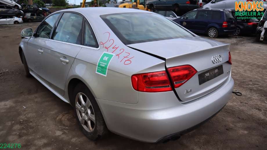 Audi A4 2007-2014 (Type IV) (B8) (B8), Motorkode: CABA, Girkassekode: JJF