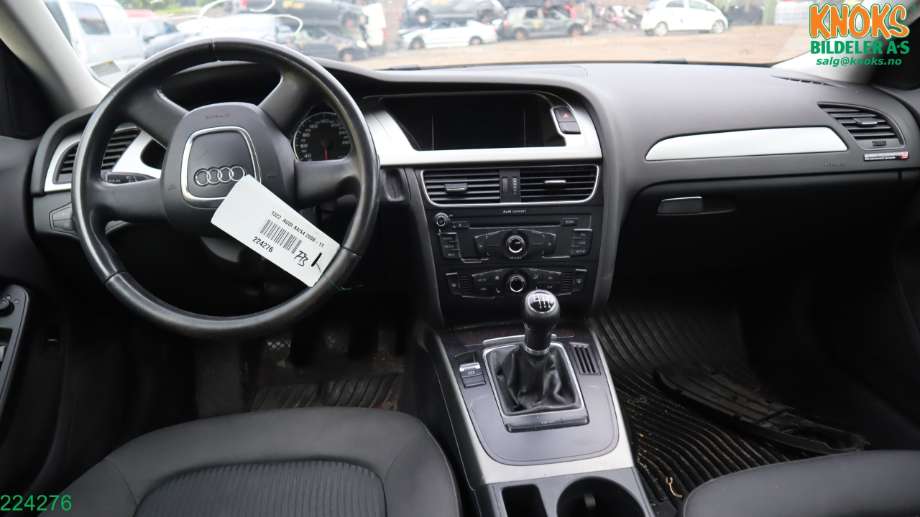 Audi A4 2007-2014 (Type IV) (B8) (B8), Motorkode: CABA, Girkassekode: JJF