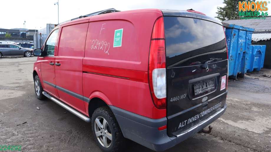Mercedes Vito/Viano 2010-2014 (Fase 2) (W639) (W639), Motorkode: OM651.940, Girkassekode: 