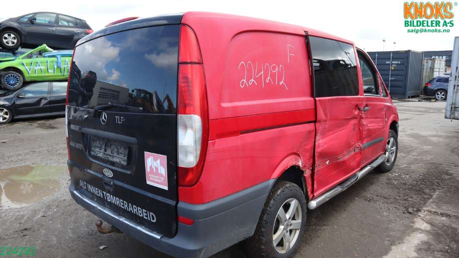 Mercedes Vito/Viano 2010-2014 (Fase 2) (W639) (W639), Motorkode: OM651.940, Girkassekode: 