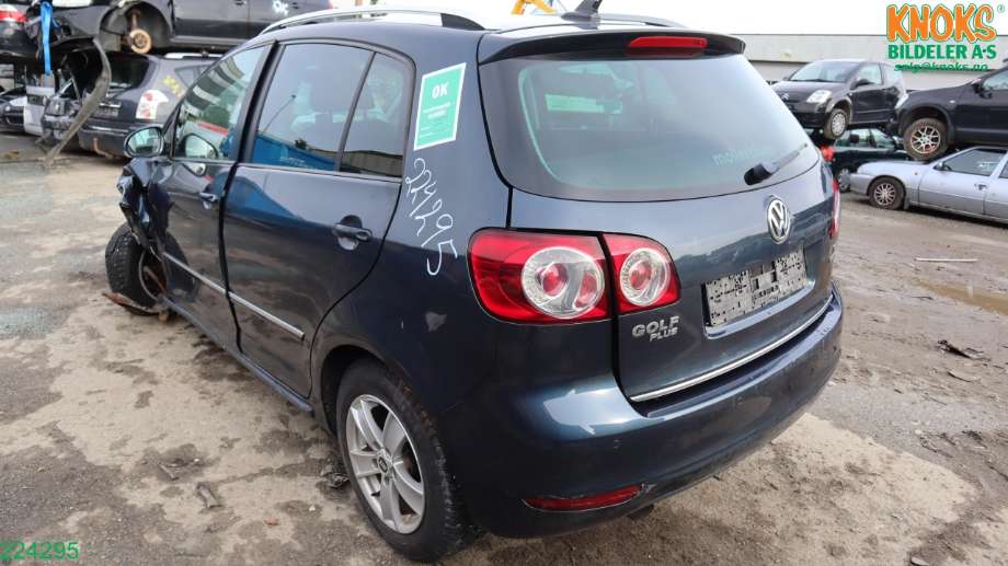 VW Golf, Plus/Cross 2009-2013 (Fase 2) , Motorkode: CAYC, Girkassekode: NQE