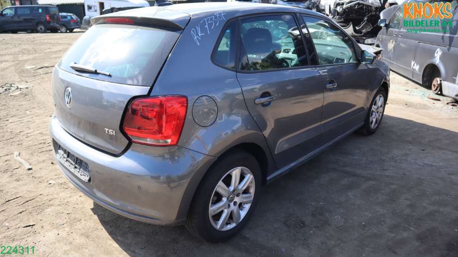 VW Polo 2014-2017 (Type V, Fase 2) , Motorkode: CBZC, Girkassekode: PWG