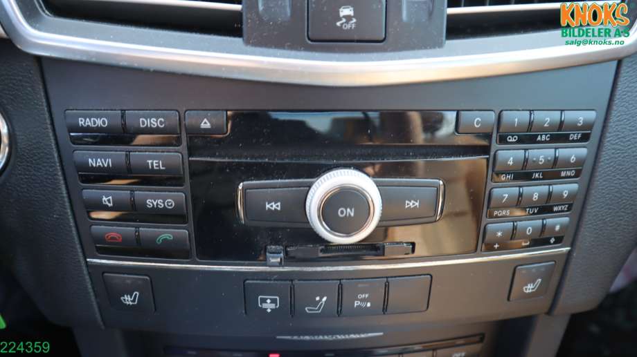 Mercedes E-Klasse 2009-2013 (Fase 1) (W212) (W212), Motorkode: OM651.924, Girkassekode: