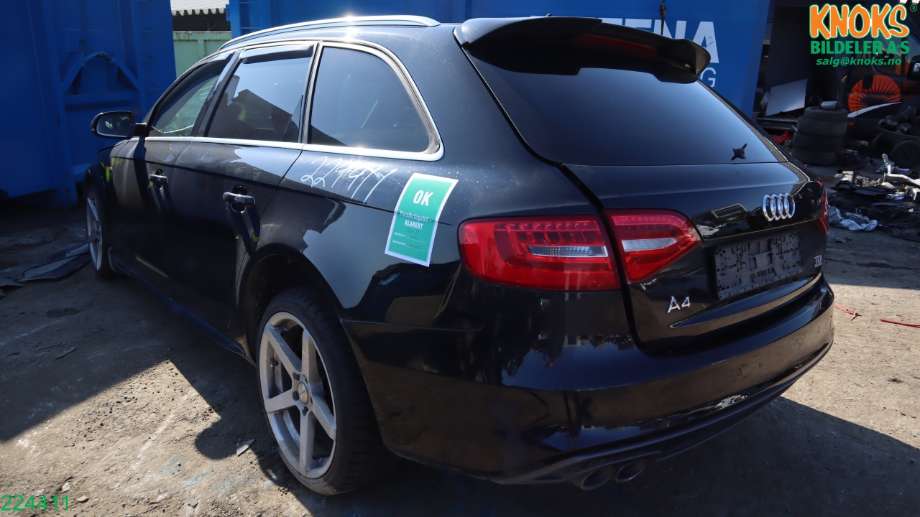 Audi A4 2007-2014 (Type IV) (B8) (B8), Motorkode: CJCD, Girkassekode: MVZ