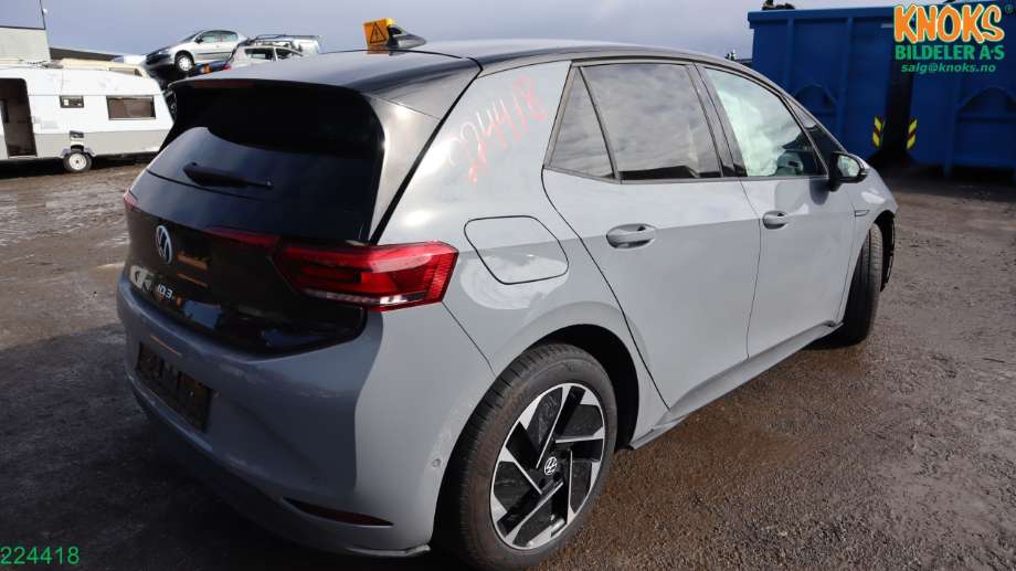 VW ID.3 2020-->> , Motorkode: EBJC, Girkassekode: UYY