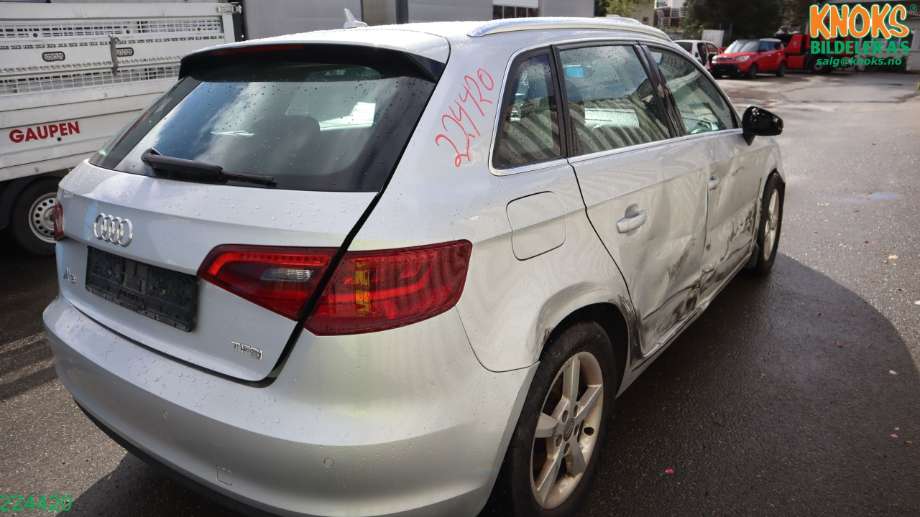 Audi A3 2012-2016 (Type III, Fase 1) , Motorkode: CMBA, Girkassekode: MYF