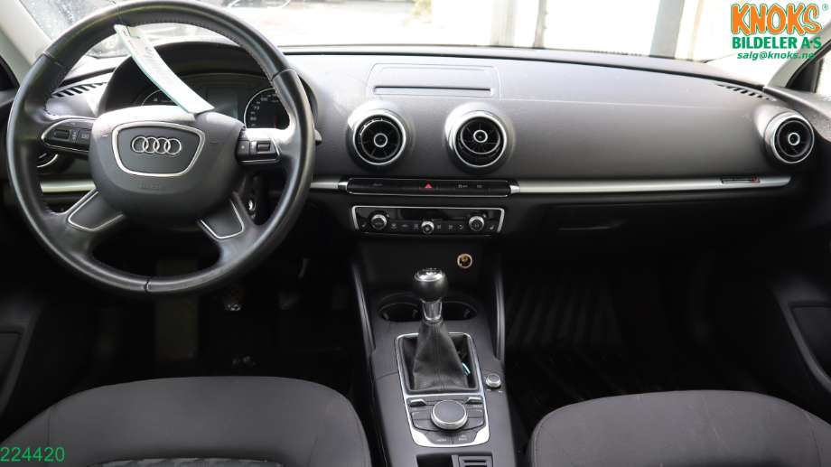 Audi A3 2012-2016 (Type III, Fase 1) , Motorkode: CMBA, Girkassekode: MYF