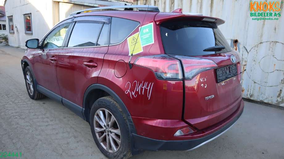 Toyota RAV4 2016-2019 (Type IV, Fase 2) , Motorkode: 2AR-FXE, Girkassekode: P314