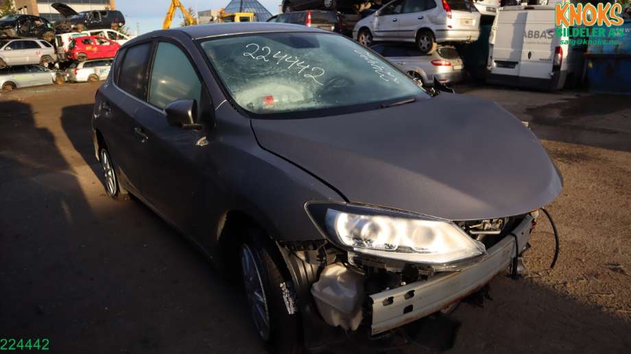 Nissan Pulsar 2014-->> , Motorkode: HRA2DDT, Girkassekode: 
