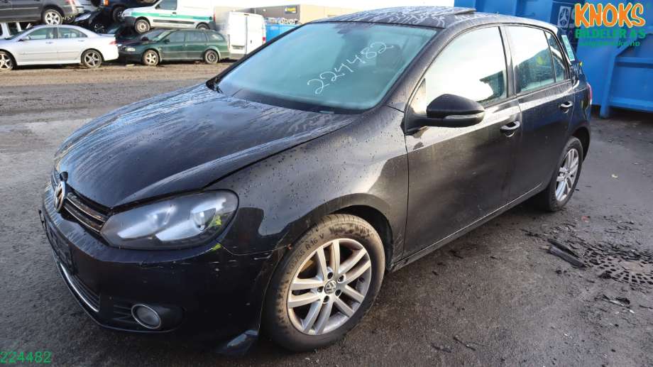 VW Golf VI 2008-2012 , Motorkode: CAYC, Girkassekode: NKA