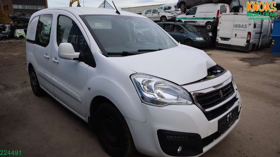Peugeot Partner 2015-2019 (Type II, Fase 2) , Motorkode: BHY, Girkassekode: 