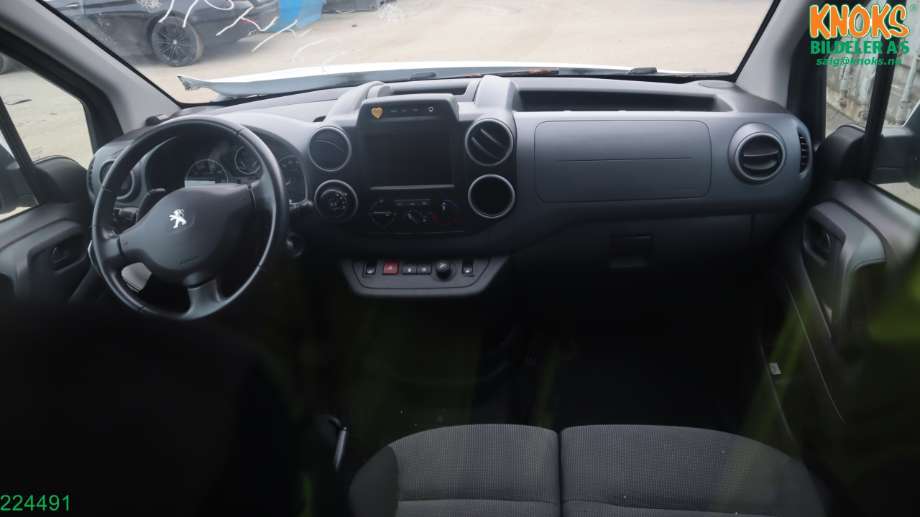 Peugeot Partner 2015-2019 (Type II, Fase 2) , Motorkode: BHY, Girkassekode: 