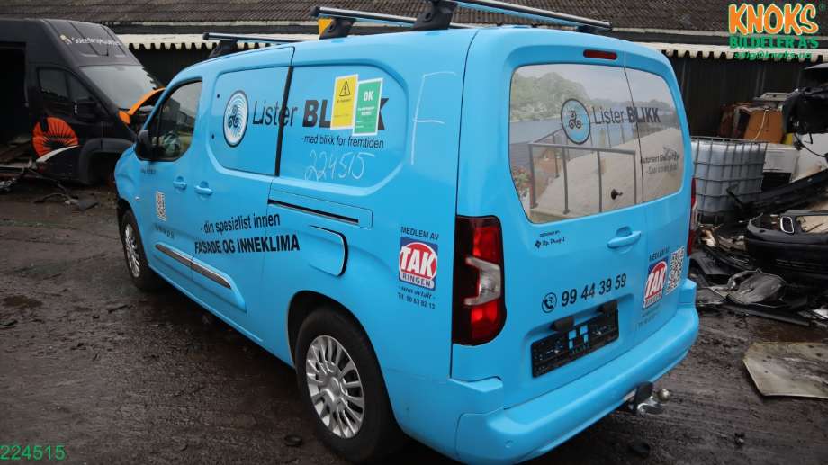 Toyota Proace City 2020-->> , Motorkode: , Girkassekode: