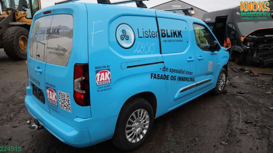 Toyota Proace City 2020-->> , Motorkode: , Girkassekode:
