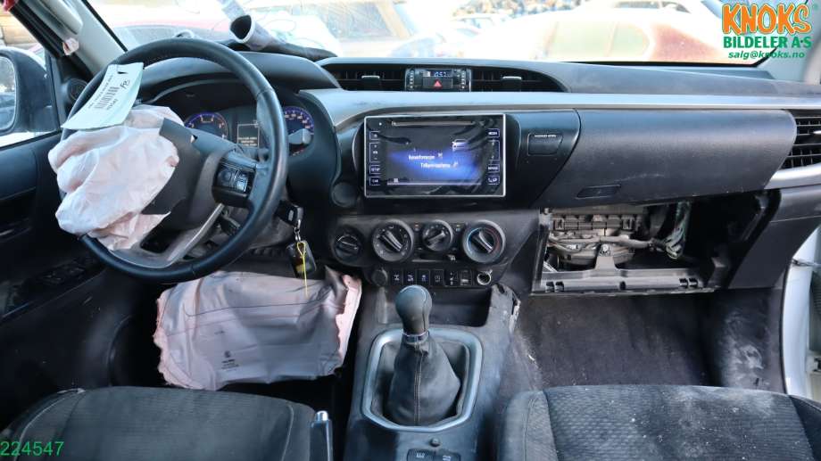 Toyota Hilux 2016-2020 , Motorkode: 2GD-FTV, Girkassekode: 