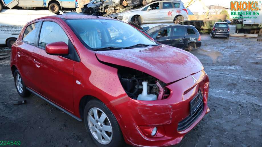 Mitsubishi Space Star 2013-->> (Type II) , Motorkode: 3A92, Girkassekode: 