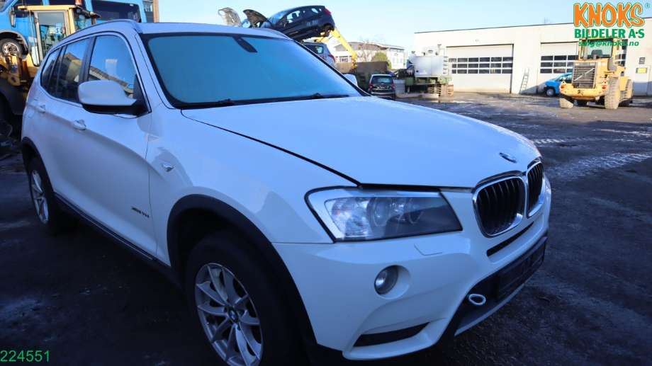 BMW X3 2010-2017 (F25) (F25), Motorkode: N47-D20C, Girkassekode: