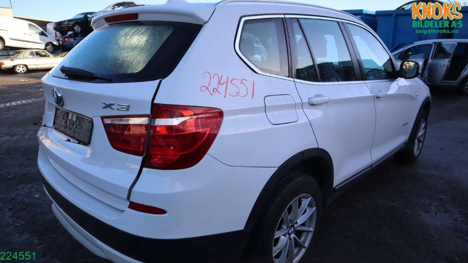 BMW X3 2010-2017 (F25) (F25), Motorkode: N47-D20C, Girkassekode: