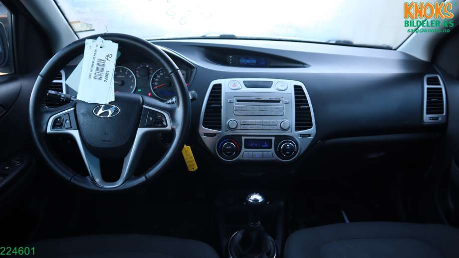 Hyundai i20 2009-2014 (Type I) , Motorkode: G4LA, Girkassekode: J