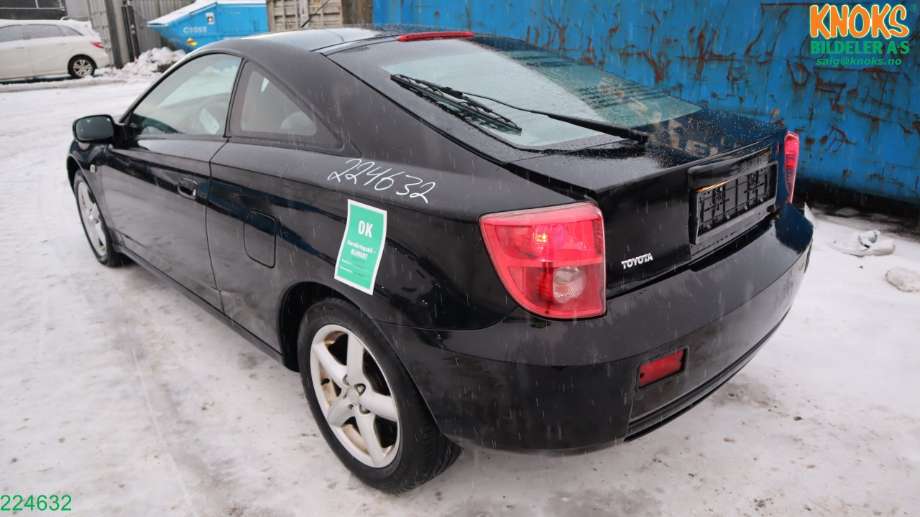 Toyota Celica 2000-2005 (Type VII) , Motorkode: 1ZZ-FE, Girkassekode: 