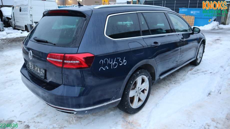 VW Passat 2015-2019 (Fase 1) (B8) (B8), Motorkode: CUKC, Girkassekode: SCB