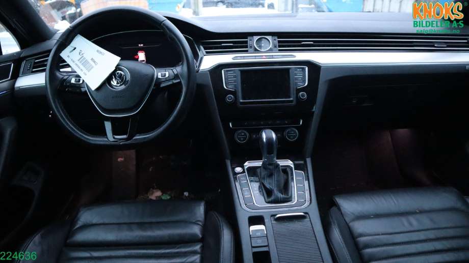 VW Passat 2015-2019 (Fase 1) (B8) (B8), Motorkode: CUKC, Girkassekode: SCB